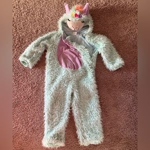 Toddler/Youth Llamacorn Halloween costume 4-5T